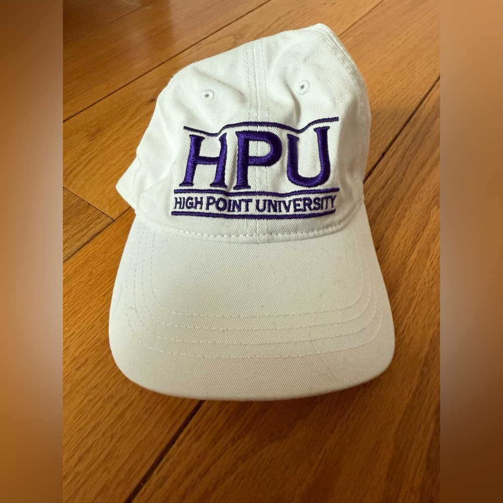 High Point University White Cap